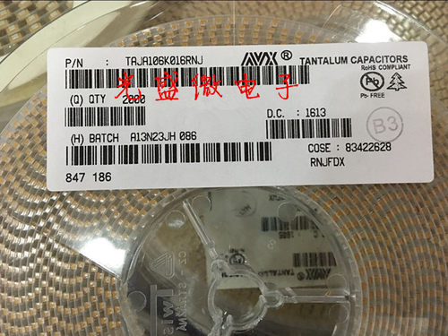 贴片钽电容 TAJV686K025RNJ 686E V型 7361 25V68UF 全新国产