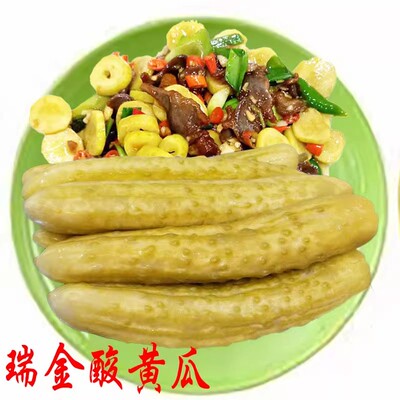 江西小炒瑞金酸黄瓜酸爽脆下饭菜农家开胃菜赣南客家菜小黄瓜