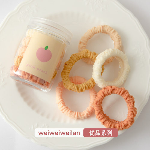 儿童毛巾圈女孩不伤发发绳