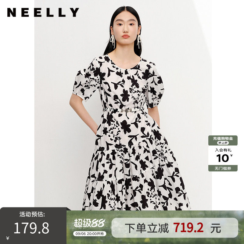 纳俪商场同款夏季法式NEELLY