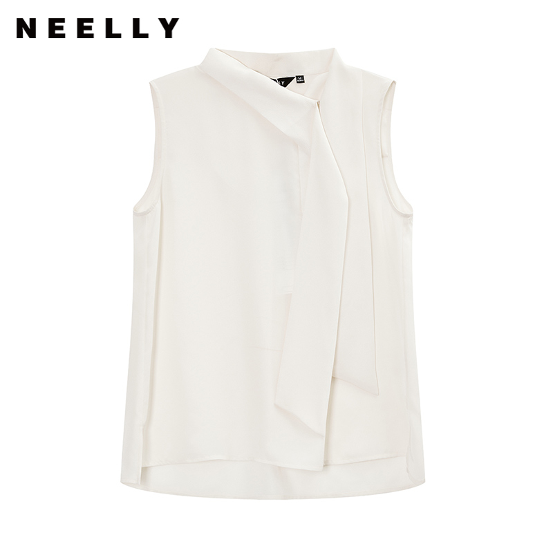 NEELLY纳俪无袖套头简约衬衫
