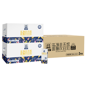 土姥姥新疆麦香奶早餐奶（200mL x 10盒）x 2提装独特的麦香味