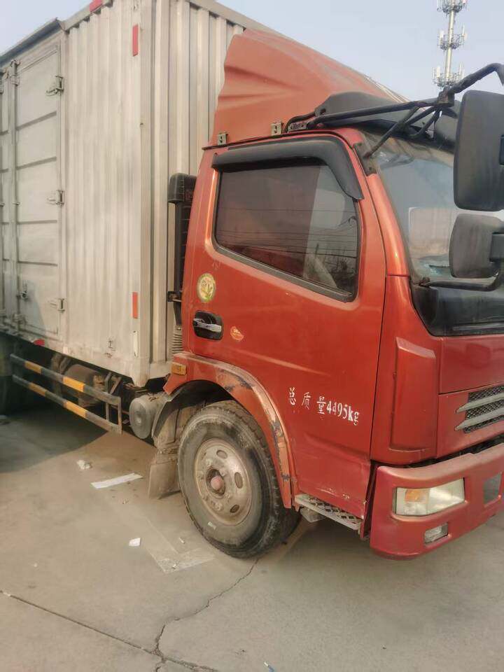 4月7日廊坊市车牌为京CKD830东风轻型箱式货车一辆网络拍卖公告