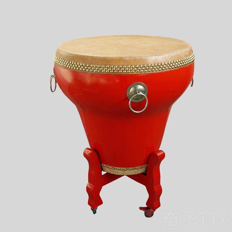 正品团专业花盆鼓花瓶鼓实木鲜皮乐鼓打击用乐盆鼓可级定制