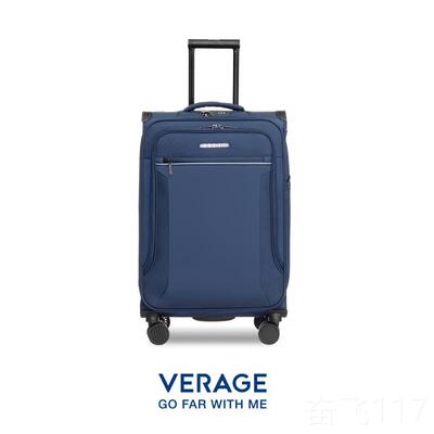 正品Vaerge维丽杰牛津布4行李箱商旅务2寸拉杆箱男帆布登机行箱万