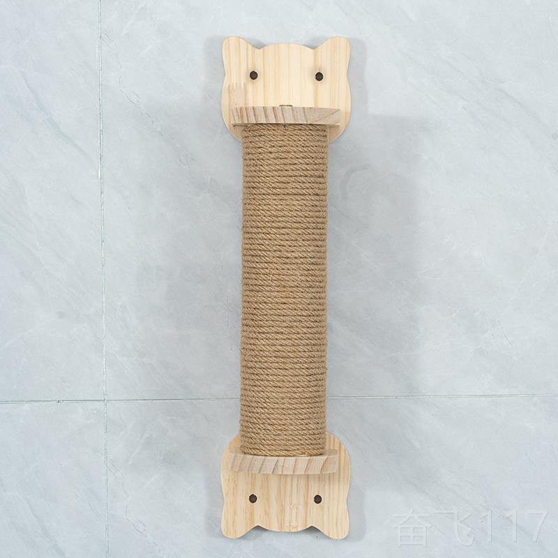 正品实木挂墙上猫爬窝架猫墙墅壁式跳台空舱猫猫屋猫趴架猫别壁挂