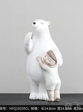 正品高级感莫兰迪高绿色瓷花瓶摆件桌陶客厅插花小众餐设计感端装