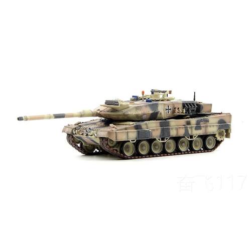 正品铁流Pazrkae自mpf 德n国豹2A6主战坦克PZH2000行火炮成品模型
