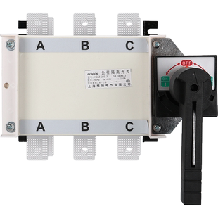 双电源手动转换开关切换开关三相电380v备用电源双向负荷隔离开关