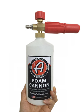 PA泡沫喷壶阿达姆斯同款高压洗车泡沫壶大红嘴蜡粉IBG扇形壶配件