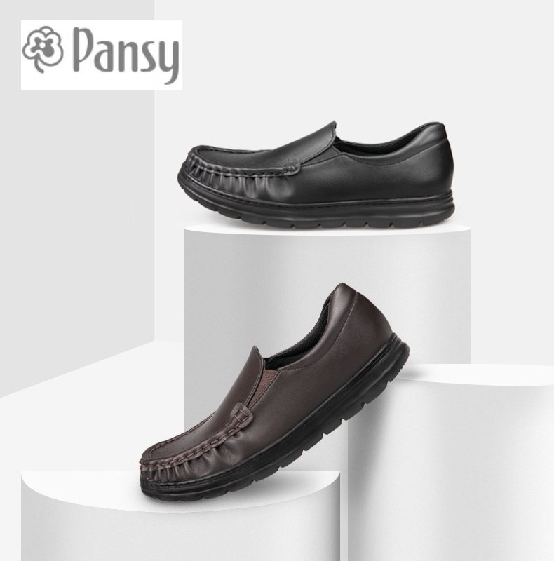 盼洁平底男鞋拜拜鞋商务乐福鞋