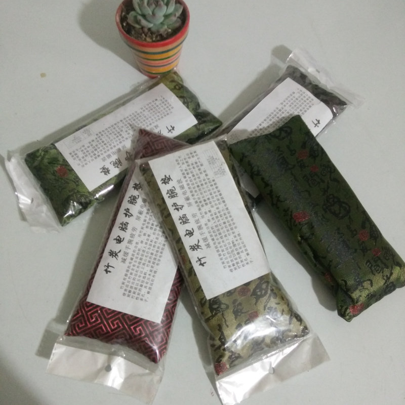 可爱的竹炭电脑护腕垫  鼠标手枕垫  护腕垫   防辐射手托腕托