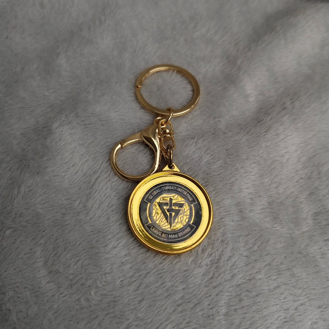 三角洲行动游戏周边挂件GTI组织挂件徽标挂饰书包文具挂件钥匙扣