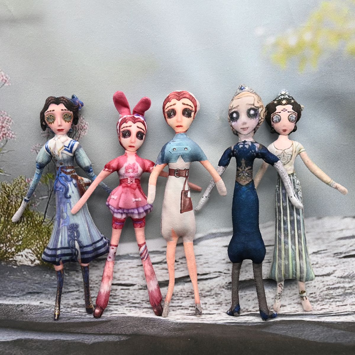 第五人格抽象医生艾米丽抽象老鼠干公仔手脚铁丝骨架可凹造型玩偶