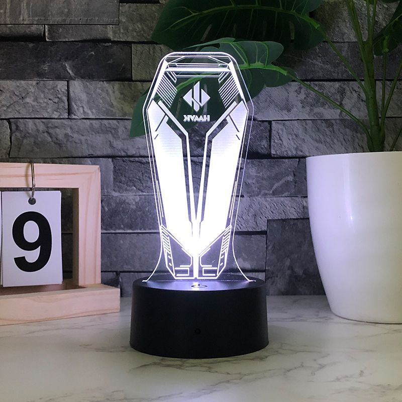 三角洲行动游戏周边无名手办红狼蚀金玫瑰公仔小夜灯男孩生日礼物