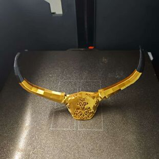 三角洲行动牛角犄角游戏周边1:1还原道具手办挂件大金模型摆件