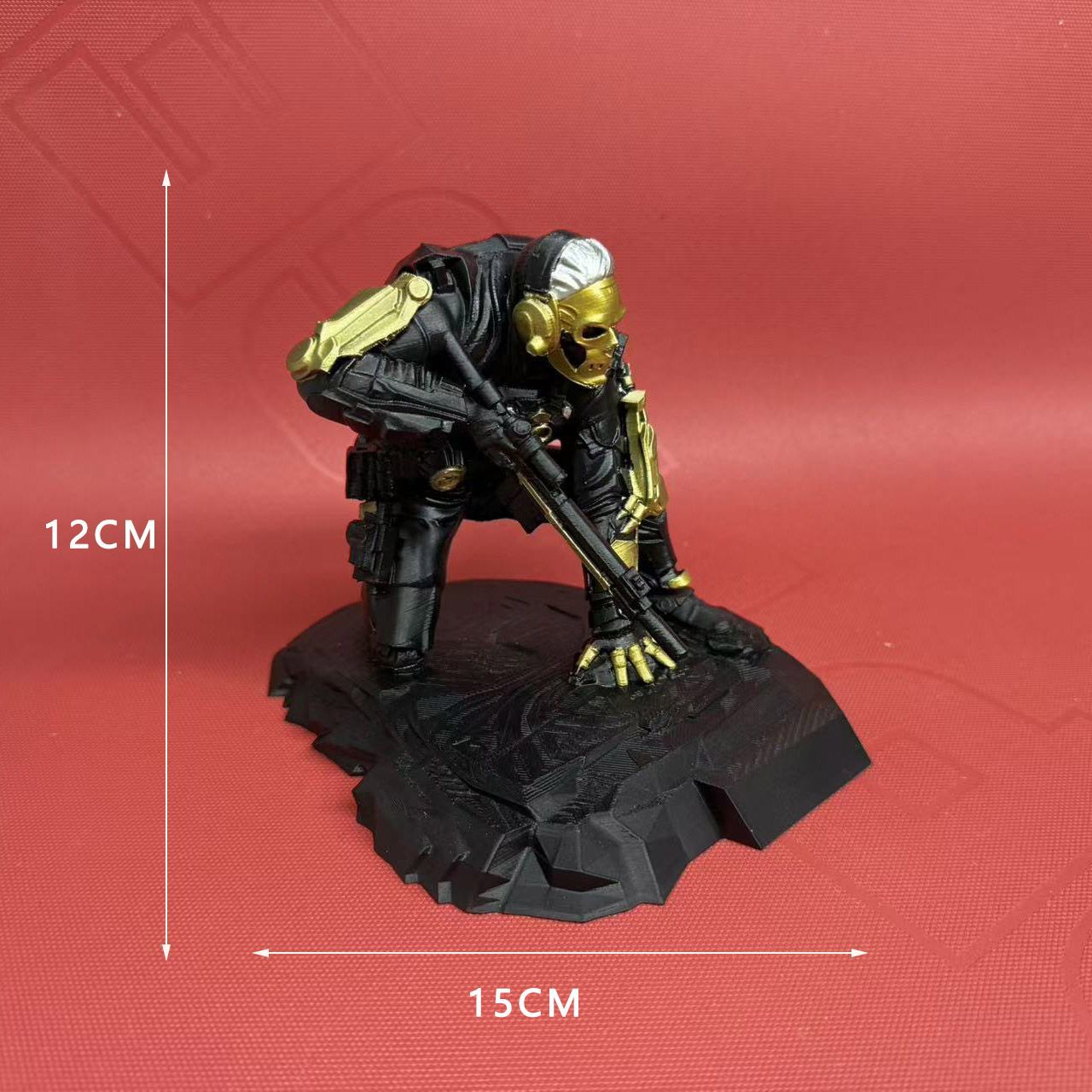 三角洲行动红狼GTI干员蚀金玫瑰手办模型摆件模型游戏周边3d打印