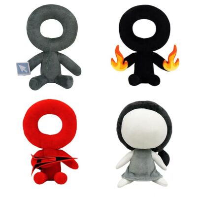 火柴人受害者小紫橙王youtoz公仔游戏周边Alan Becker毛绒玩具