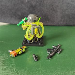 三角洲行动威龙蜂医周边危险物质皮肤第三方兼容樂高积木人仔玩具