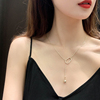 Same item So beautiful Jewelry Versatile Necklace Simplicity bead Pendant have more cash than can be accounted for clavicle