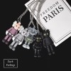 kaws Sesame Street Doll Necklace Chaopai Hip hop street ins Europe and America Disco dancing men and women Couple Necklace