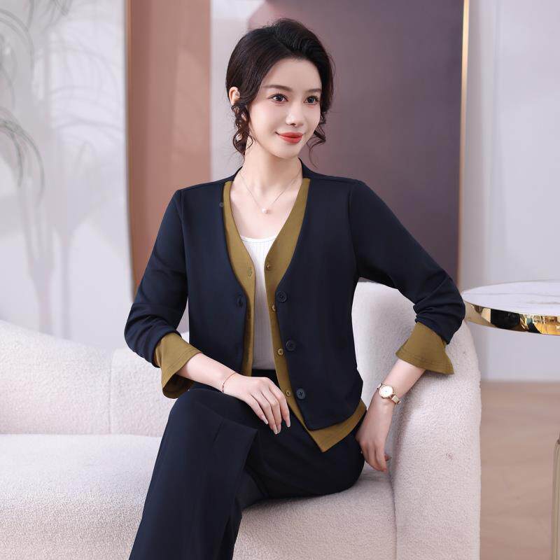 年轻女装10185088性动春秋运动套两套件运风来袭显瘦又时尚