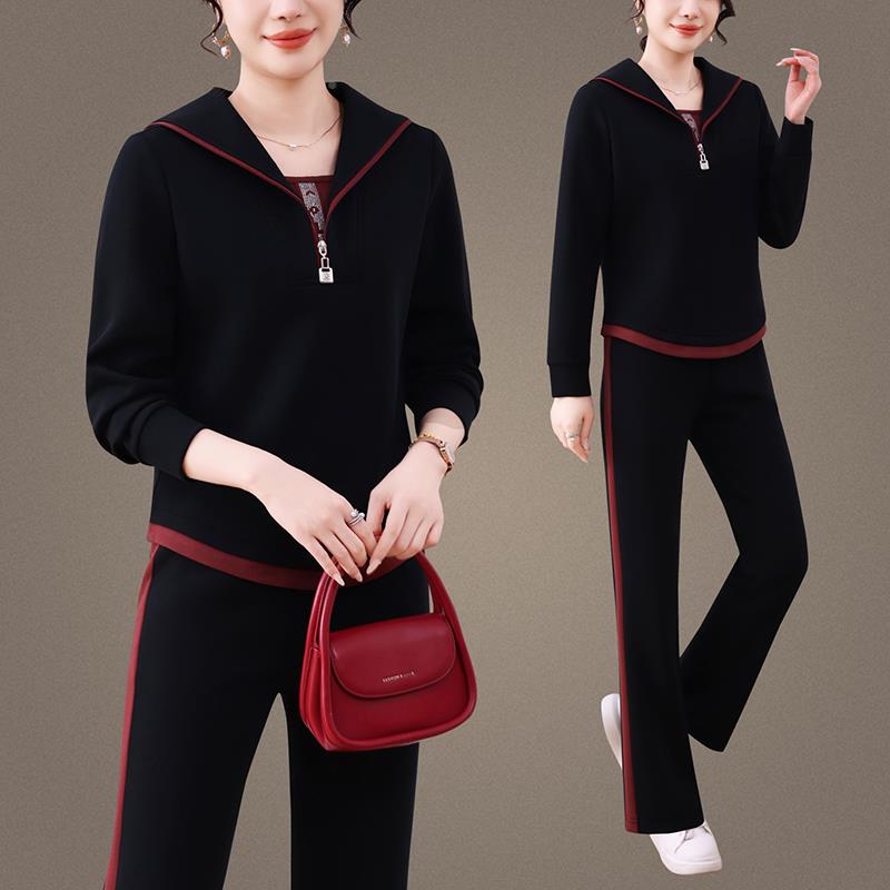 女款长袖POLO领套休运动闲装身服速干健透气修身显瘦训练96781202