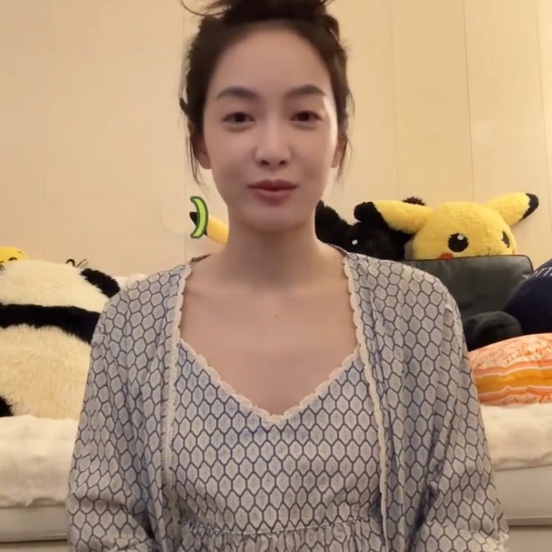 日本GP春季宋茜同款三件套睡衣