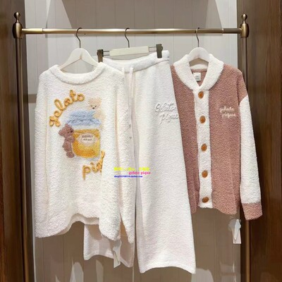 日本GP软绵绵蜂蜜小熊睡衣家居服