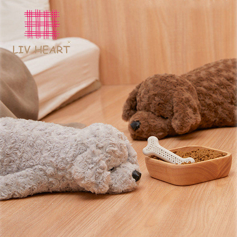 Livheart贵宾犬玩偶毛绒玩具