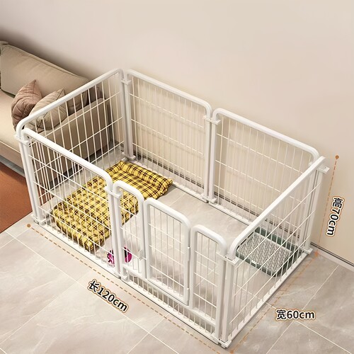 宠物笼子狗围栏家用室内中大型犬狗笼子宠物栅栏自由组合带隔离门