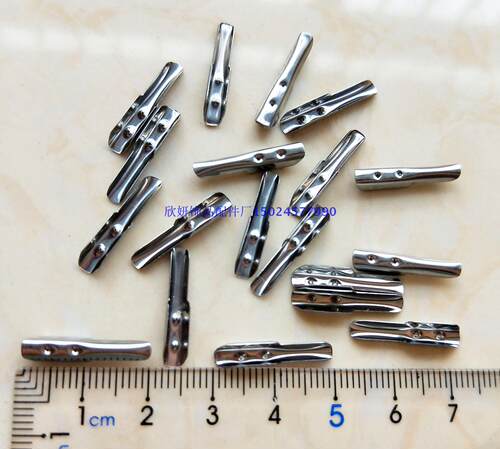 2CM卡扣，绳夹 马仔扣，不锈铁 不锈钢卡扣 包2-3MM绳子包扣 尾扣