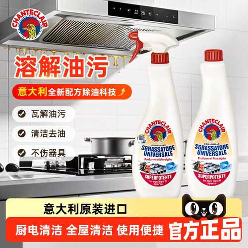 大公鸡管家油污清洁剂套装