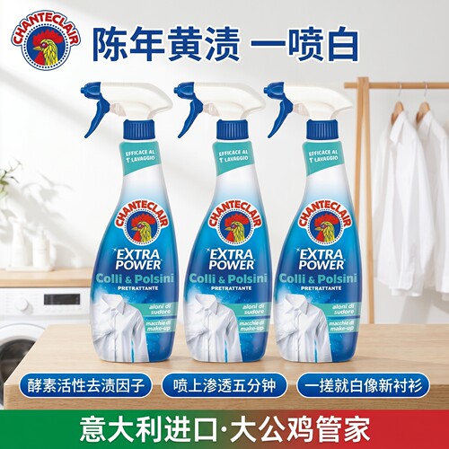 大公鸡管家衣领净污渍净去黄去渍白衬衫清洁剂套装官方旗舰店