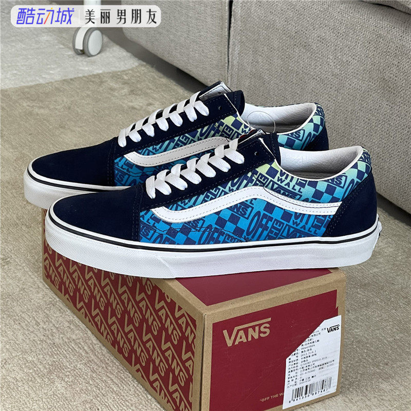 VANS范斯 OLD SKOOL 渐变LOGO印花低帮男女鞋帆布板鞋VN0A4U3B2PA