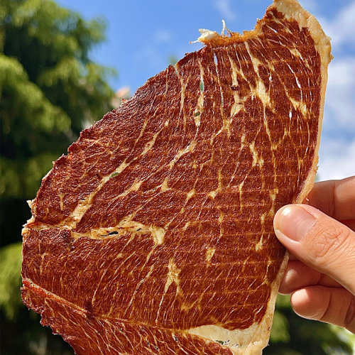 二两猫 安格斯牛脆脆牛肉薄脆片原切谷饲和牛排脆牛肉干健康零食
