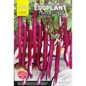 杭茄一号种子紫红长茄子优质红茄子长线茄蔬菜种籽春夏播种200粒