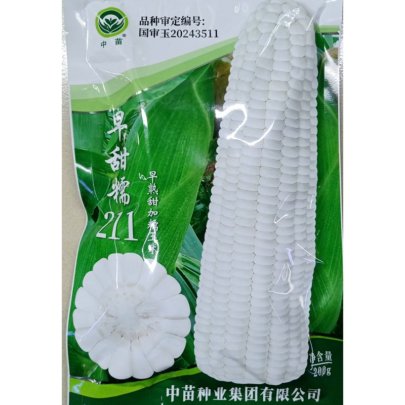 早甜糯211白玉米种子加甜粒糯甜早熟鲜食苞米苞谷大棒200克800粒,农用物资,蔬菜种子/种苗,淘宝优惠券,粉丝福利购,淘宝优惠卷