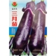 三月茄种子早中熟紫黑色光亮皮长茄子种籽老品种蔬菜5克 800粒