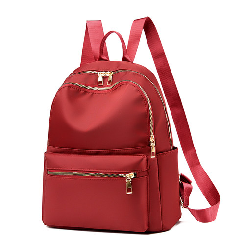 女士百搭时尚帆布小包书包包