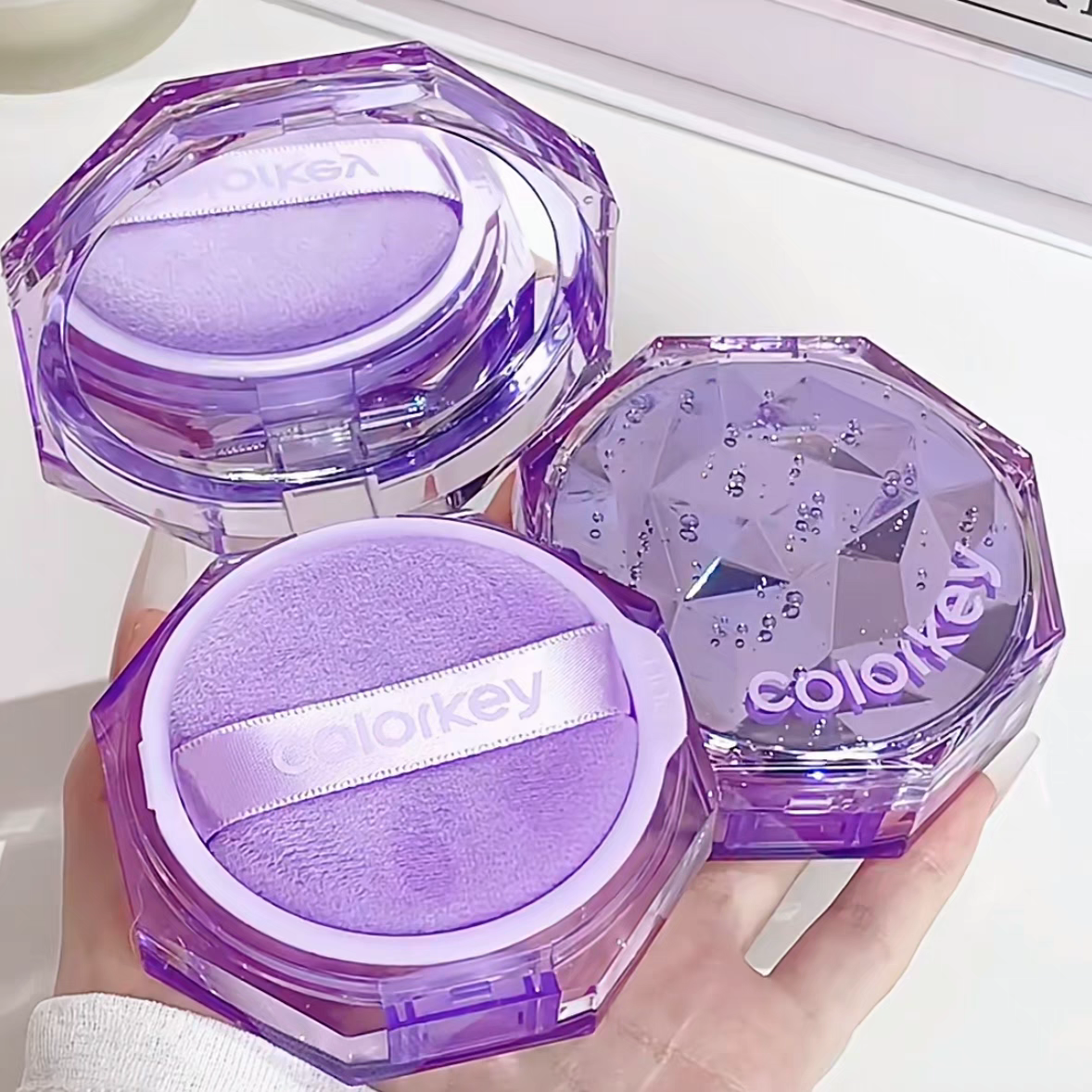 珂拉琪小雾镜散粉蜜粉C01官方正品店柯拉其colokey可拉琦colerkey