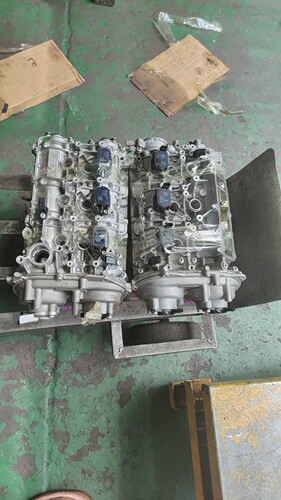 大众途锐卡宴EA839缸盖总成3.0T S4 A8 Q7DCB CGW进口原厂拆车件
