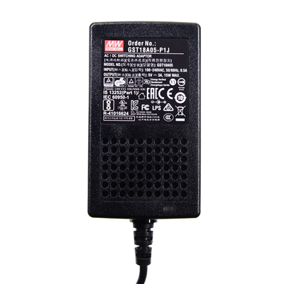 GST18A明纬P1J电源A05/A09/A07/A12/A15/A18/A24/A48适配器5V9V