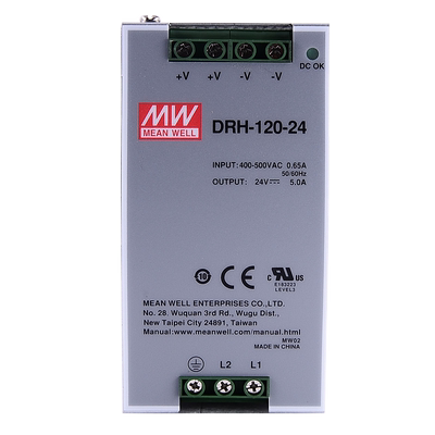 drh-120双相金属壳开关电源