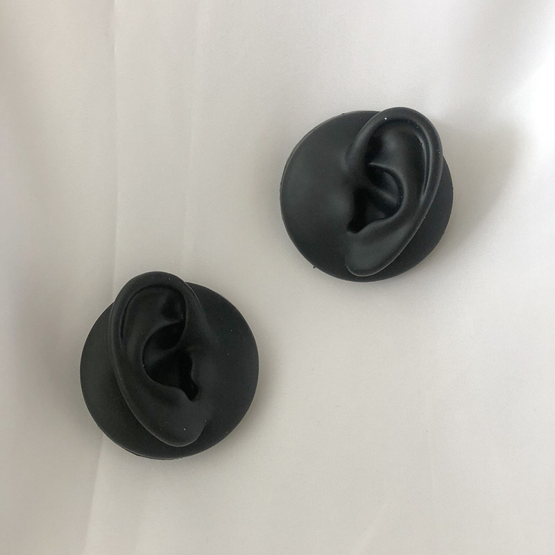 硅胶耳朵模型仿真人耳饰品耳钉耳环展示支架穿刺穿孔纹身练习展示,橡塑材料及制品,其他橡胶制品,淘宝优惠券,粉丝福利购,淘宝优惠卷