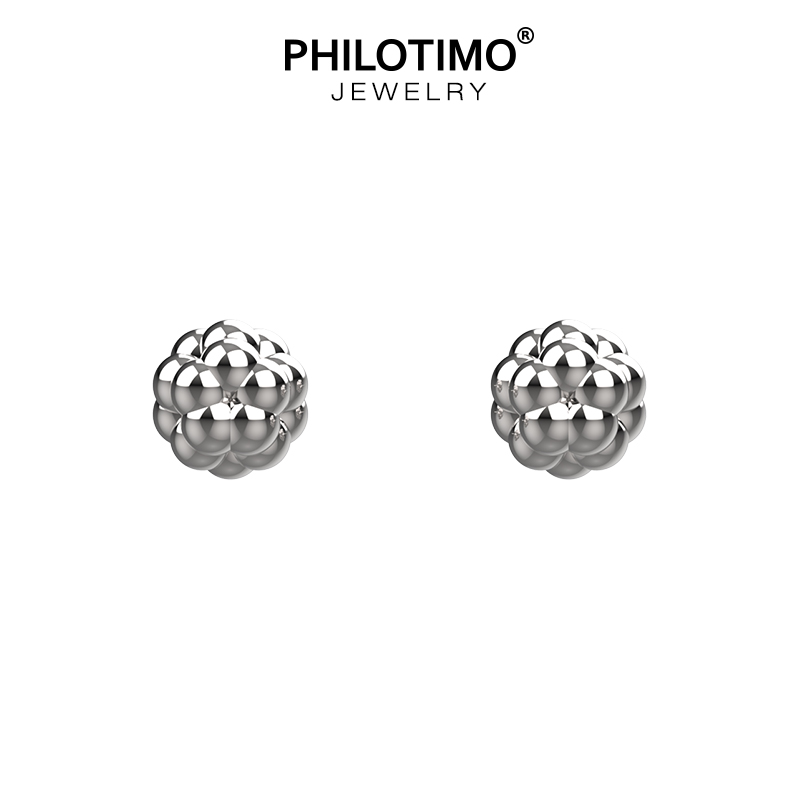 是耳钉PHILOTIMO镀金原创