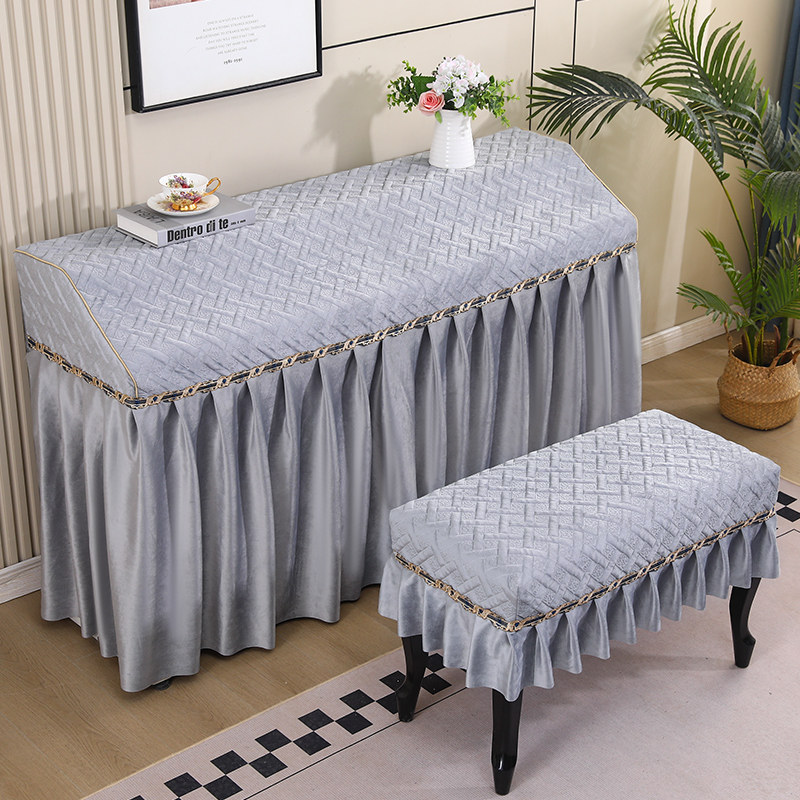 简约加厚电钢琴防尘罩88键61键电子琴盖巾布电子钢琴罩保护套