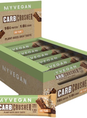 Myprotein Crispy filling protein bar carb crusher夹心脆蛋棒