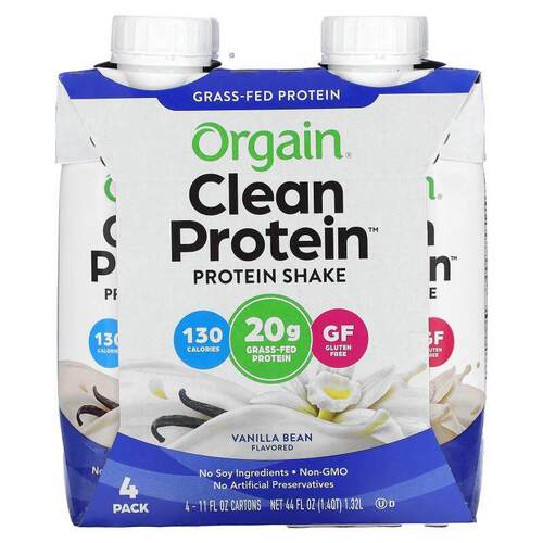 orgain Organic whey protein milkshake drink 乳清蛋白奶昔饮
