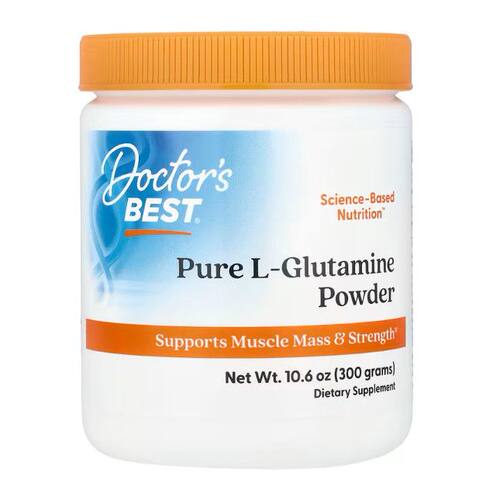 Doctor's Best L-glutamine powder Muscle recovery左旋谷氨酰胺